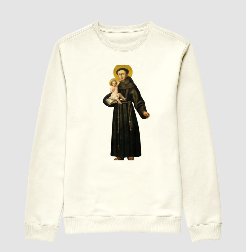 Moletom Santo Antônio de Pádua século XVII