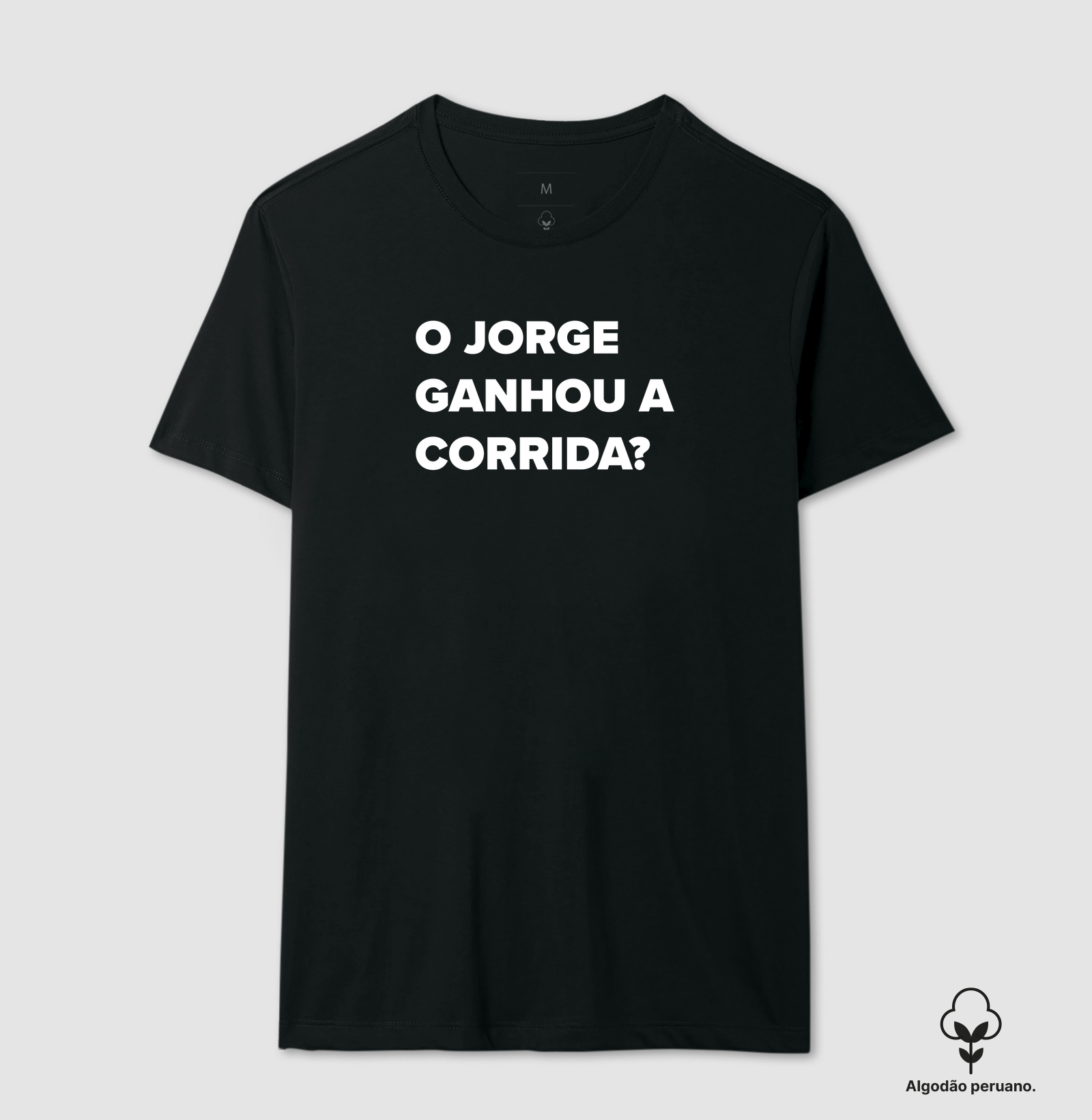 O george ganhou a corrida?
