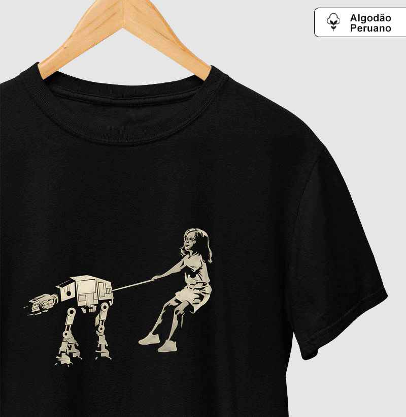 Camiseta Algodão Peruano Não é pra esse lado!