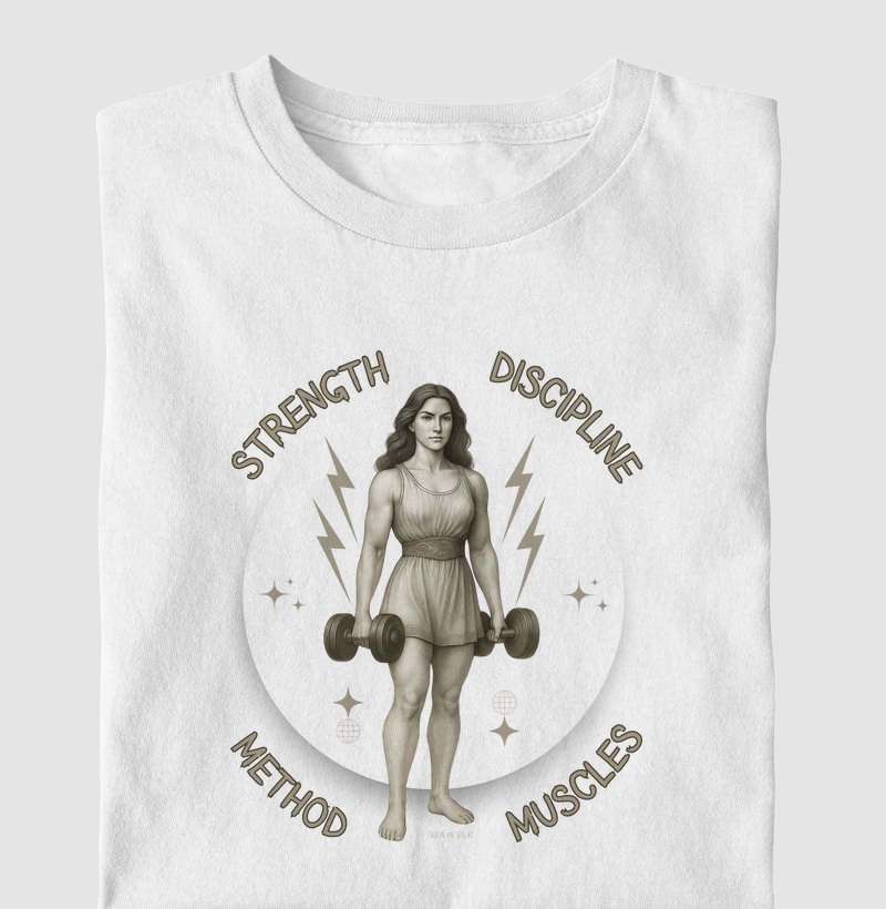 Strength. Discipline. Method. Muscles.