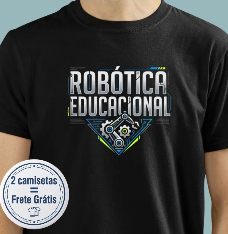 Robótica Educacional - Camiseta