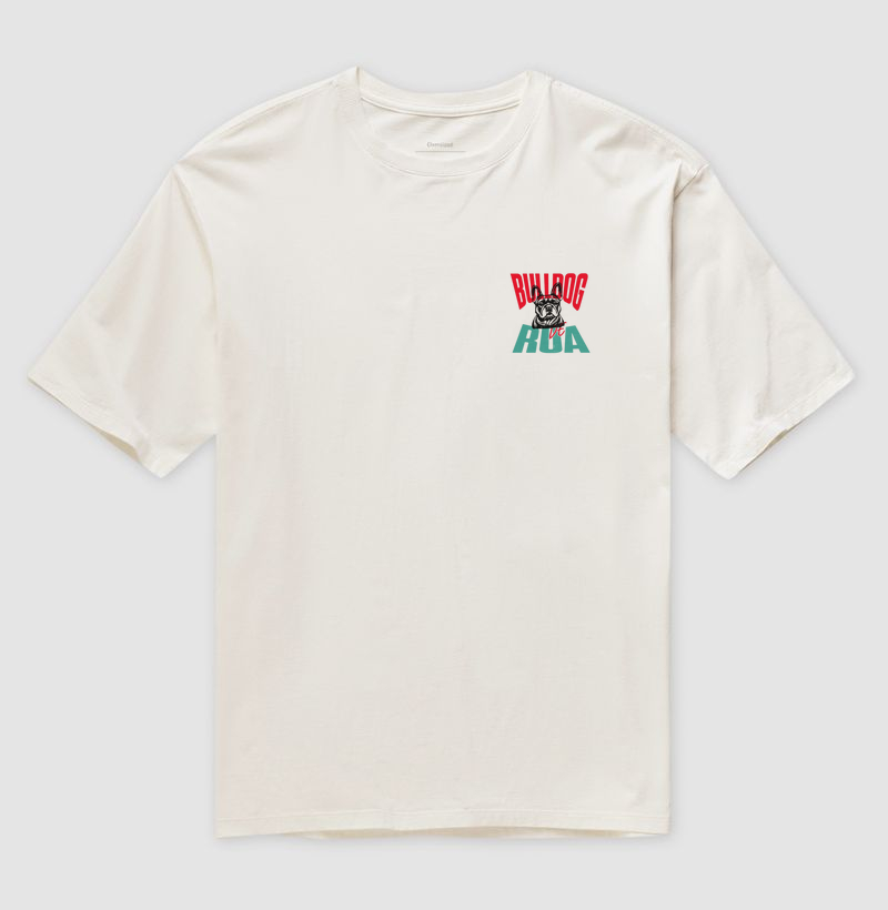 Camiseta Oversize Bulldog Heritage