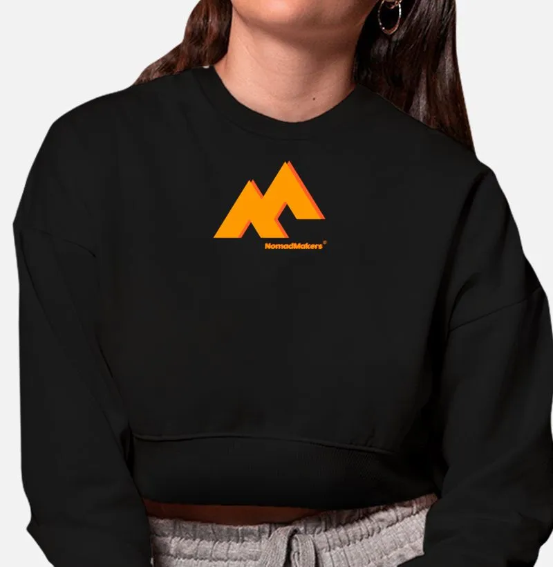 Makers Basic - Moleton Cropped Preto