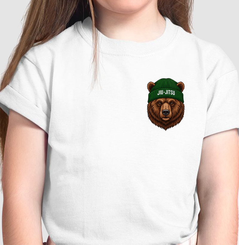 Urso Touca - Jiu-Jitsu Lifestyle - Infantil