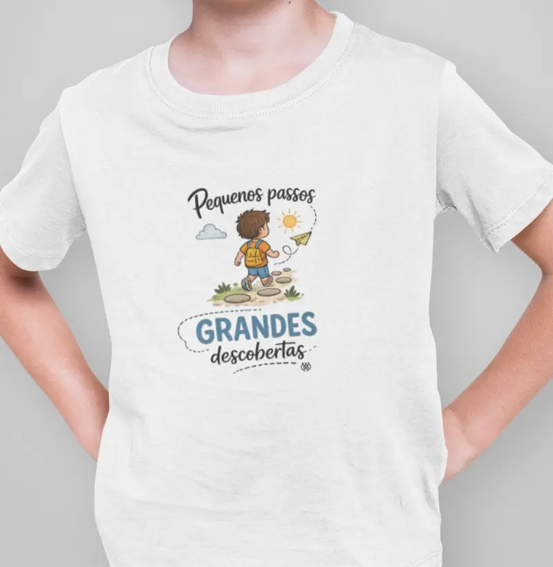 Pequenos passos, grandes descobertas Infantil