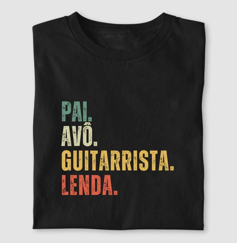 Pai. Avô. Guitarrista. Lenda.