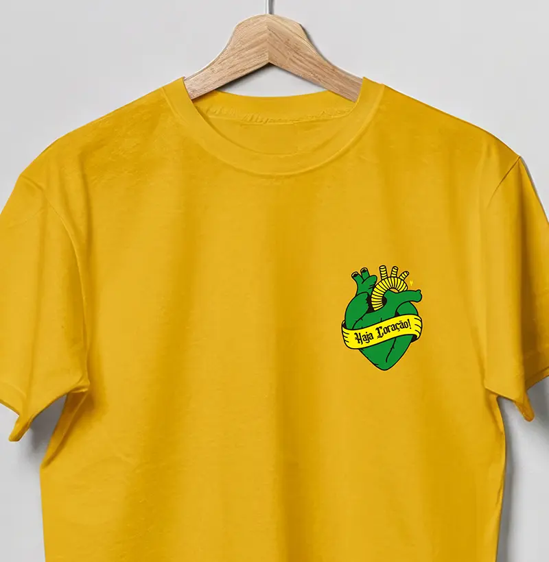 Camiseta Haja Coração