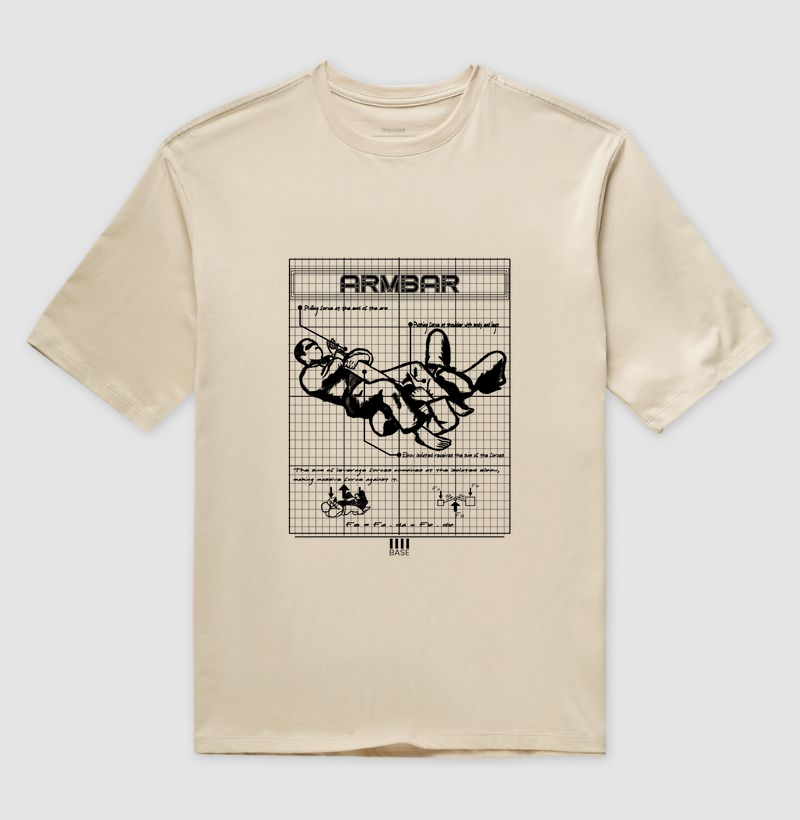 Armlock Blueprint - traço em preto