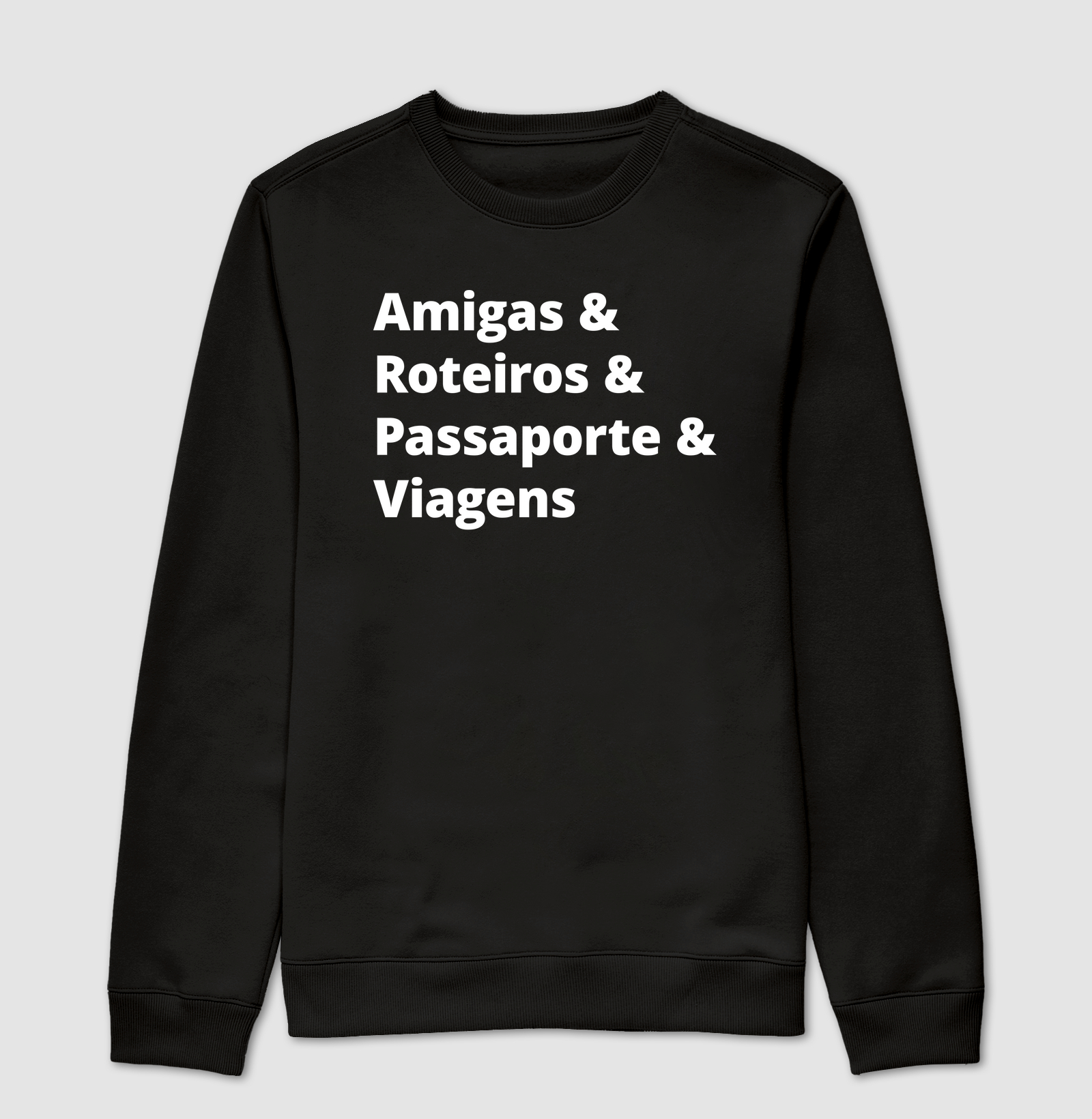 Amigas e roteiros, passaporte e viagens