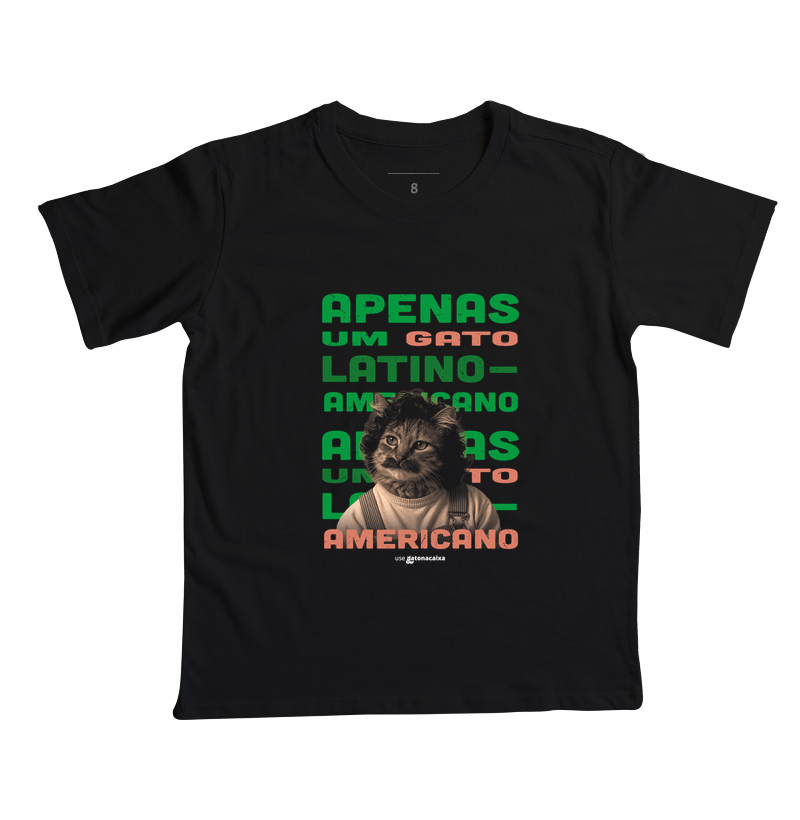Apenas um gato latino-americano - Camiseta Infantil