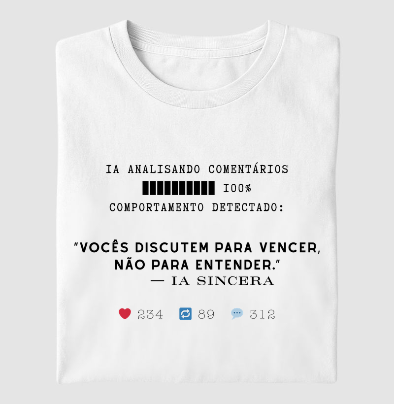 IA Analisando Comentários.