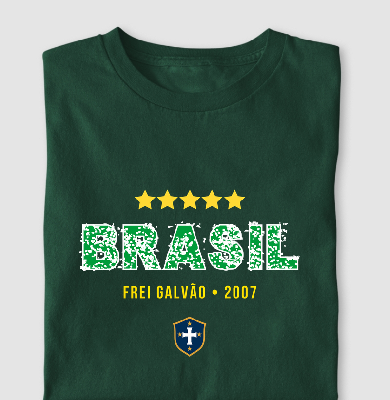 Camiseta Brasil - Frei Galvão