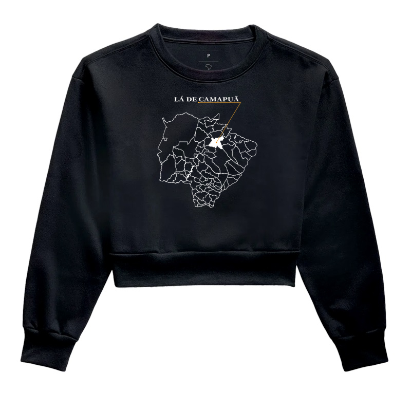Camapuã | Origem MS - Cropped Moletom