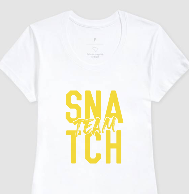 Team Snatch Feminina (várias cores)