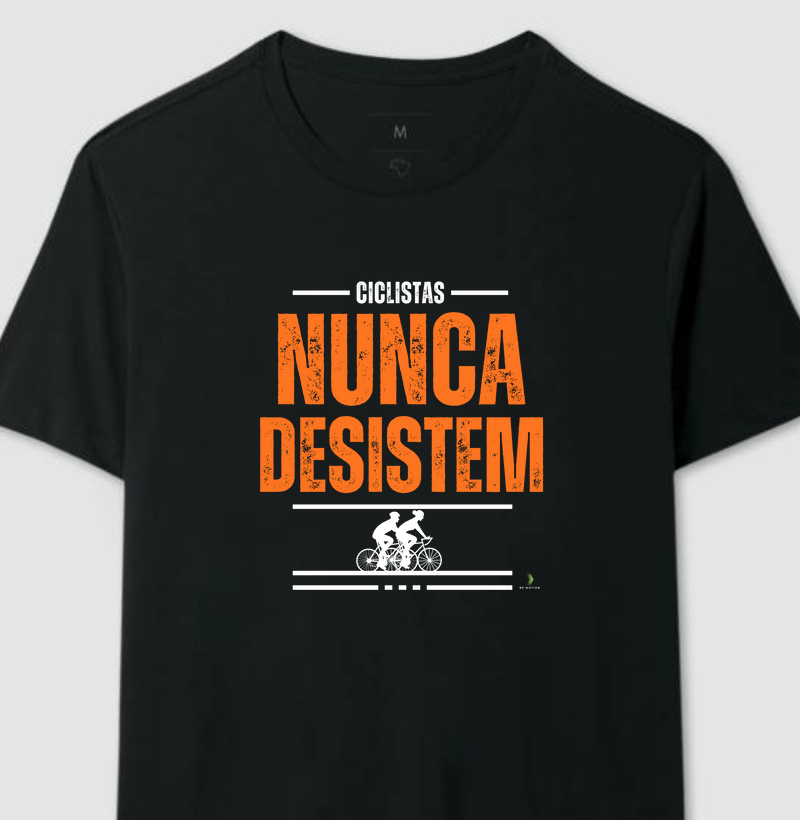 Ciclistas nunca desistem