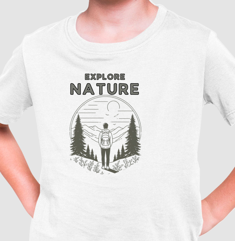 Camiseta Infantil Explore Nature