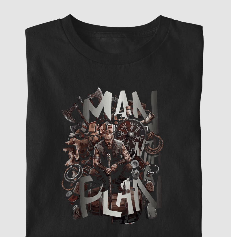 Camiseta Ragnar - Man With a Plan