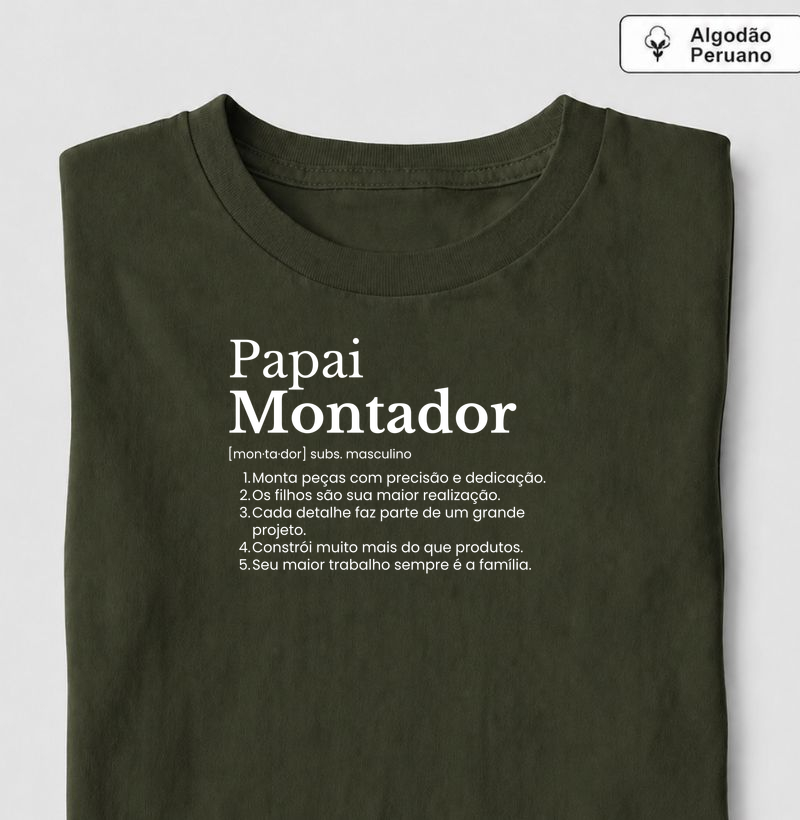 Papai Montador - definição (algodão peruano)