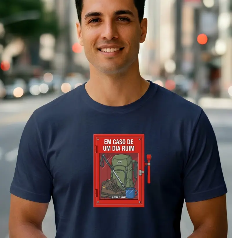 Camiseta Alma Outdoor | Em Caso de Dia Ruim Trilha