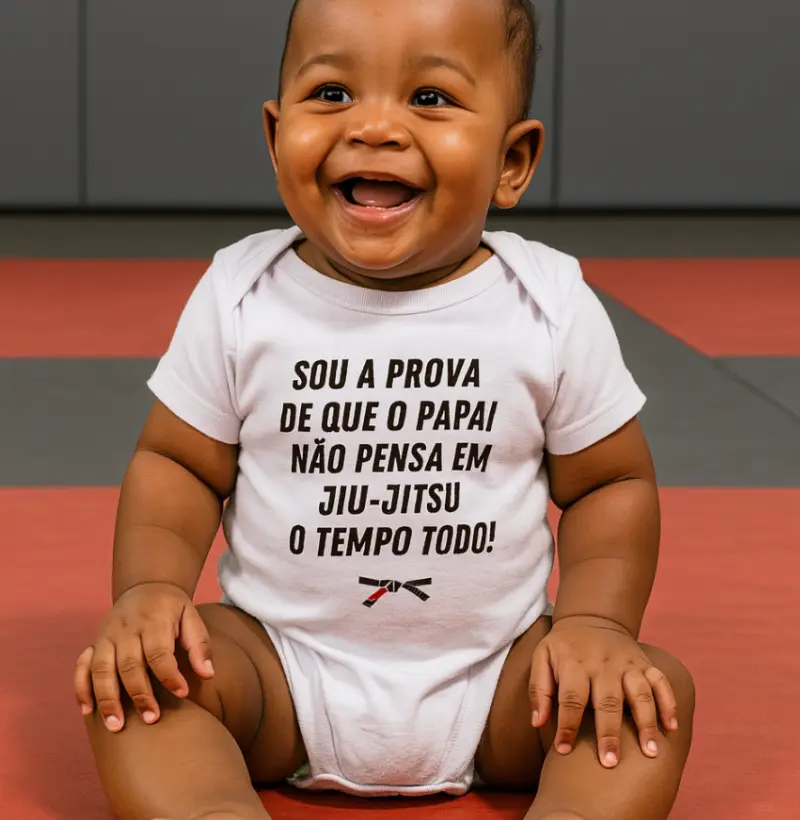 Papai não pensa só em Jiu-Jitsu!