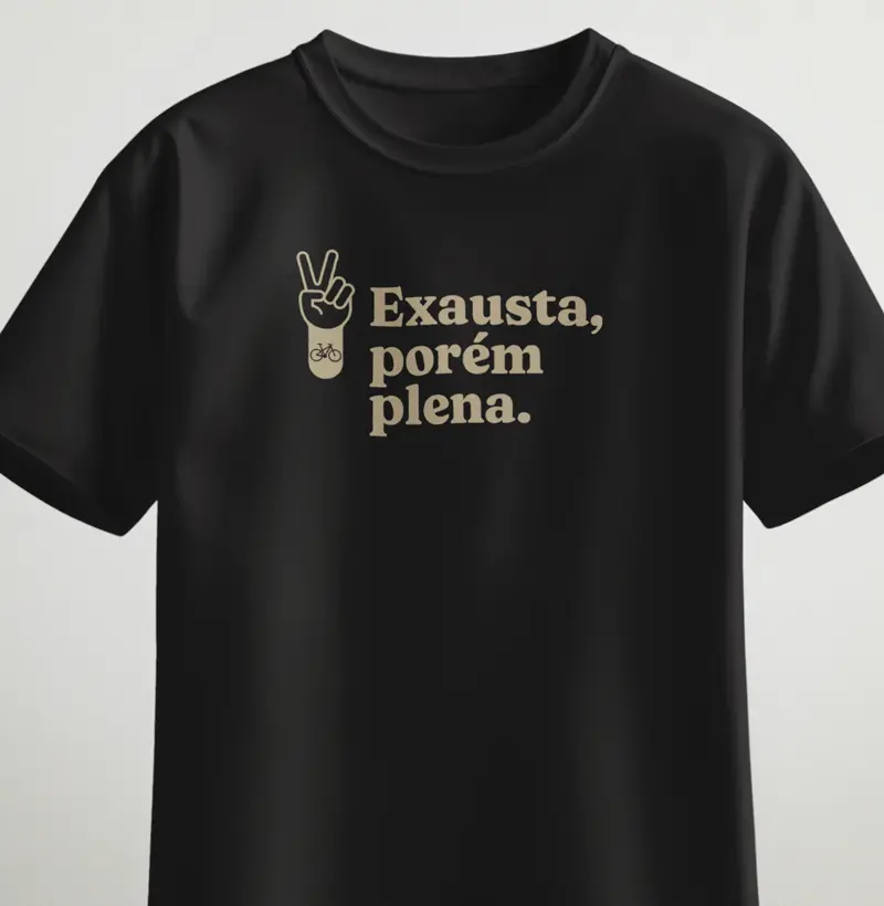 Exausta porém plena
