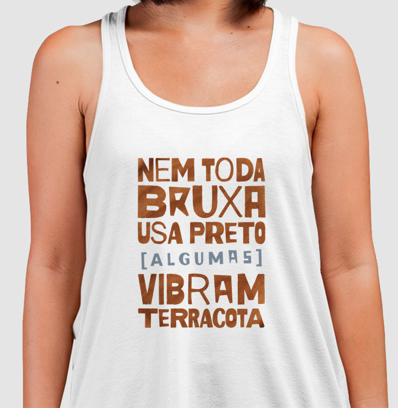 Algumas vibram terracota