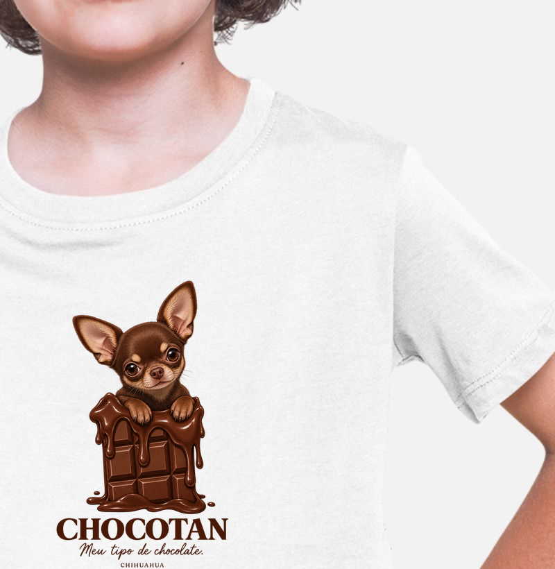 Meu tipo de chocolate  - Camiseta Infantil