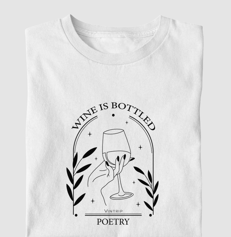 Wine is bottled poetry