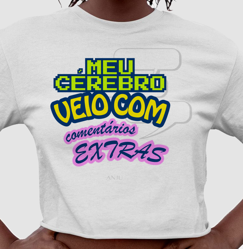 Meu cérebro veio comentários extras