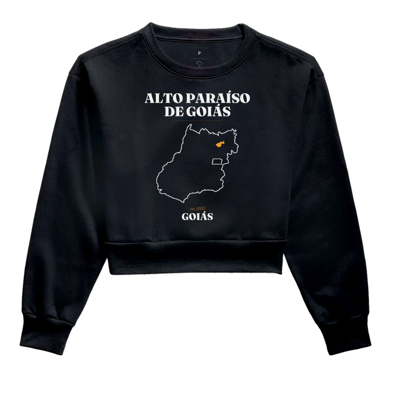 Alto Paraíso de Goiás | Legado GO - Cropped Moletom