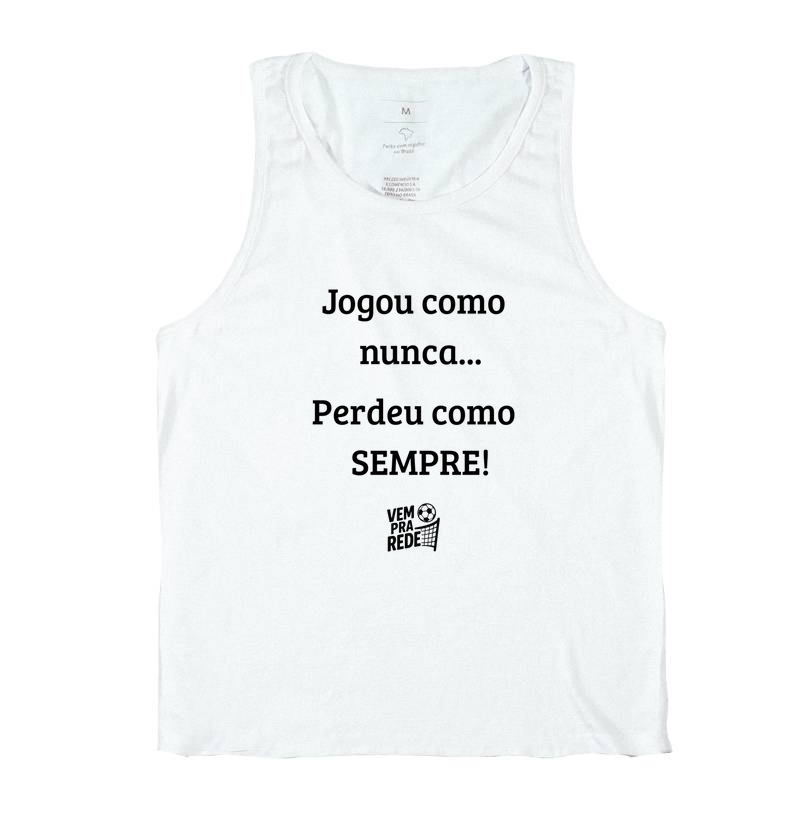 Jogou como nunca....