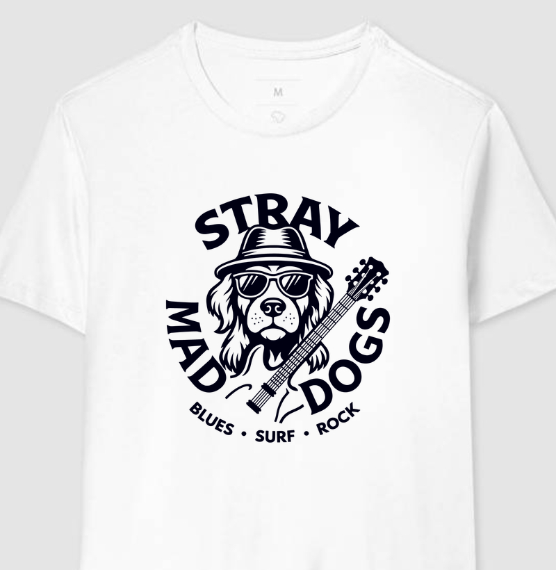Stray Mad Dogs : Off white / Off Black