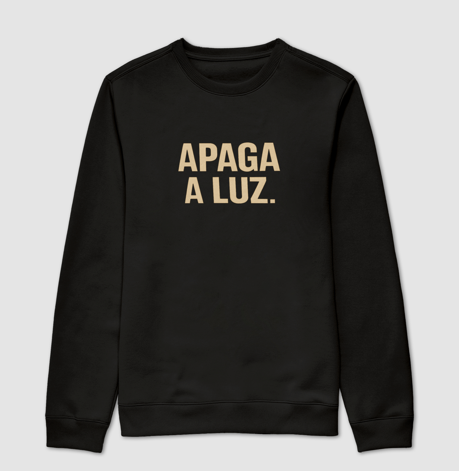 Apaga a luz.