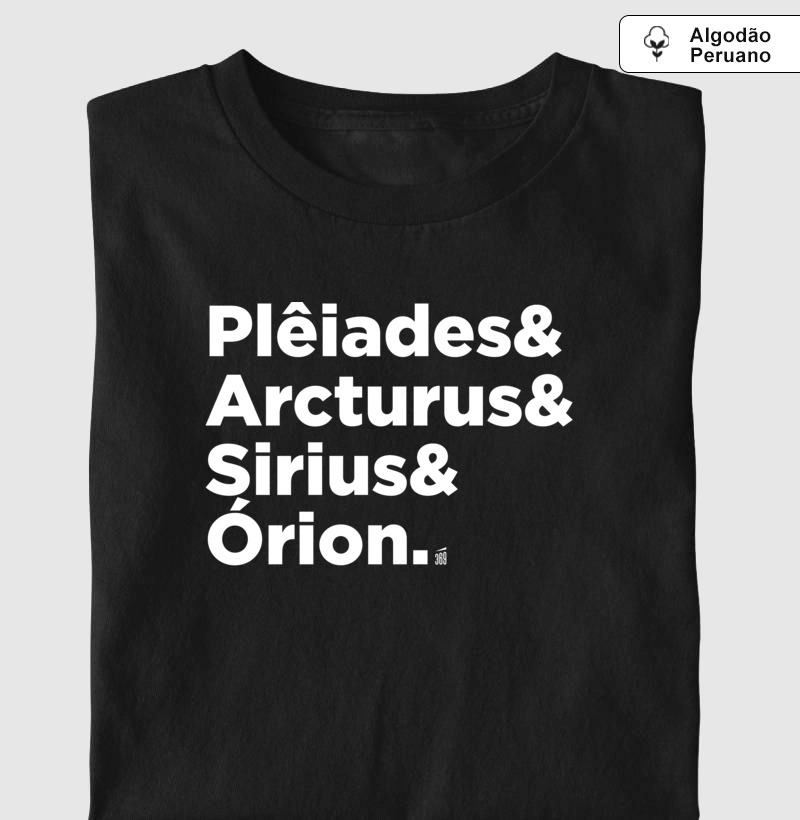 Plêiades & Arcturus & Sirius & Órion