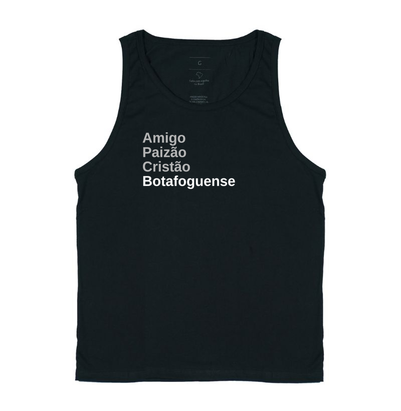 Camiseta Regata Pai Botafoguense