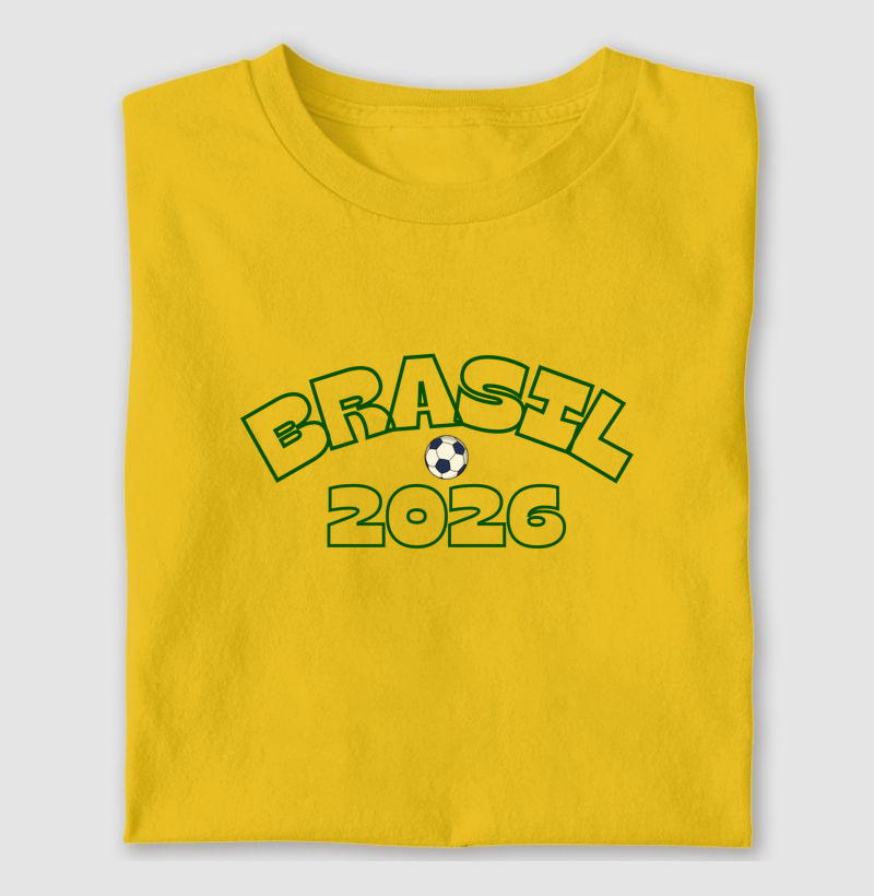 Brasil 2026 - amarelo com verde