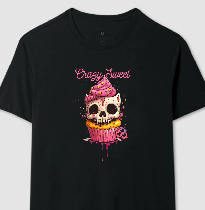 Camiseta CupCrazyCat