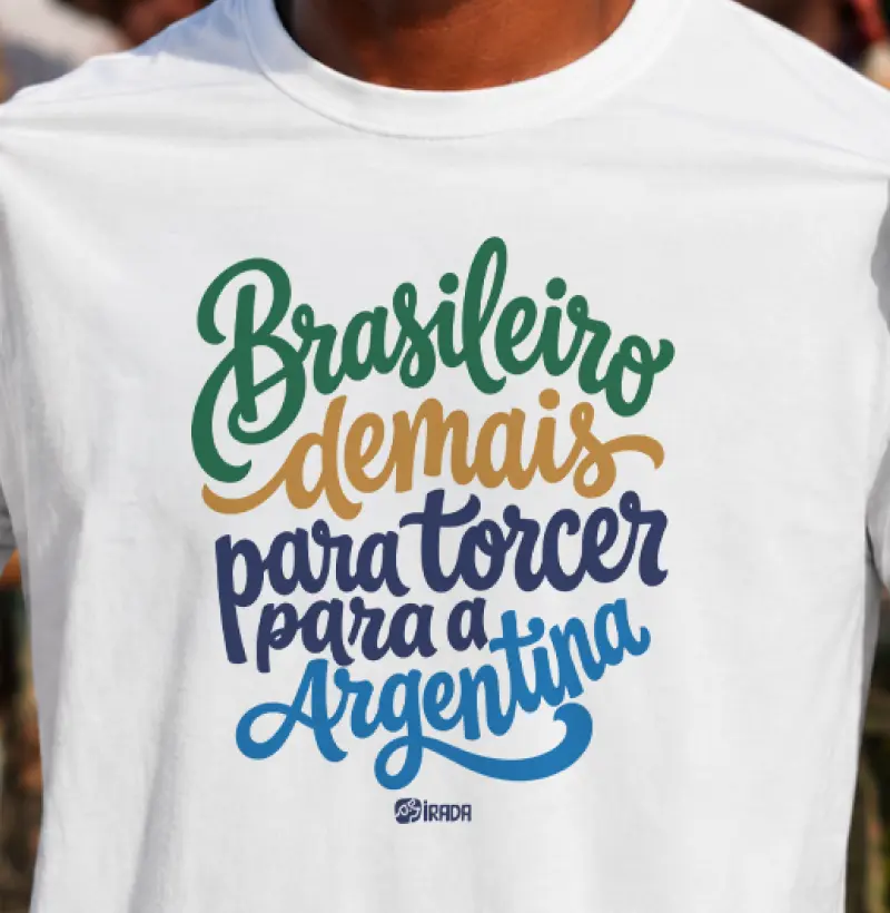 Brasileiro demais para torcer para Argentina