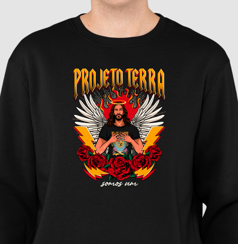 Camiseta Projeto Terra Rock Version