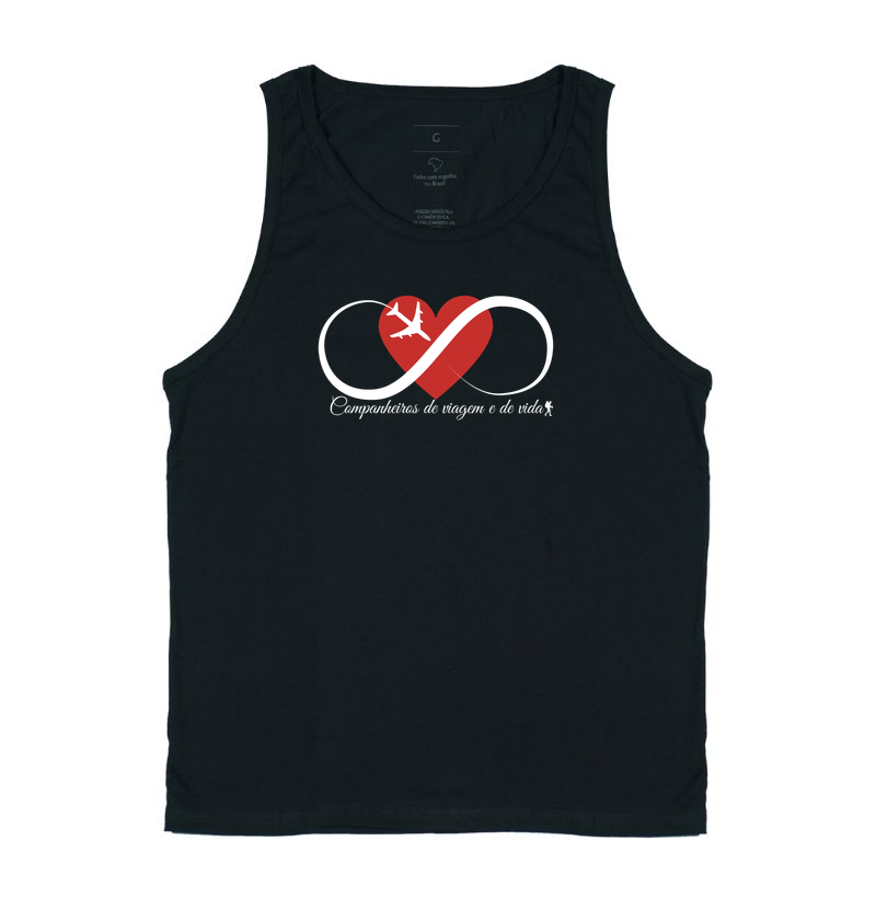 Camiseta Casal Viagem Infinita | Companheiros de Viagem e de Vida | Excursionista