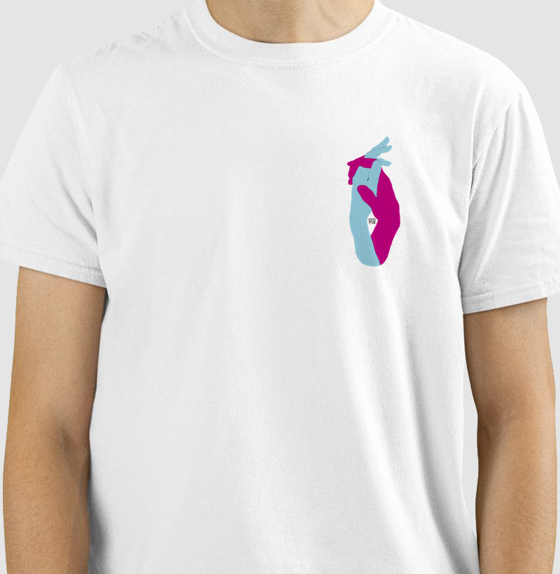 Camiseta Regular Hands On