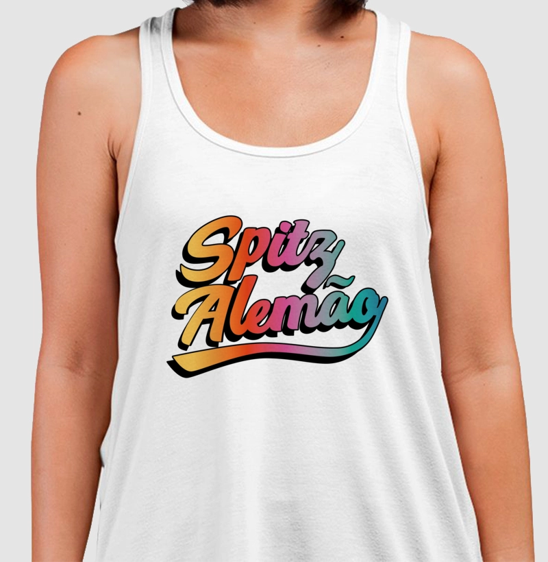 Regata Spitz Alemão Escrita