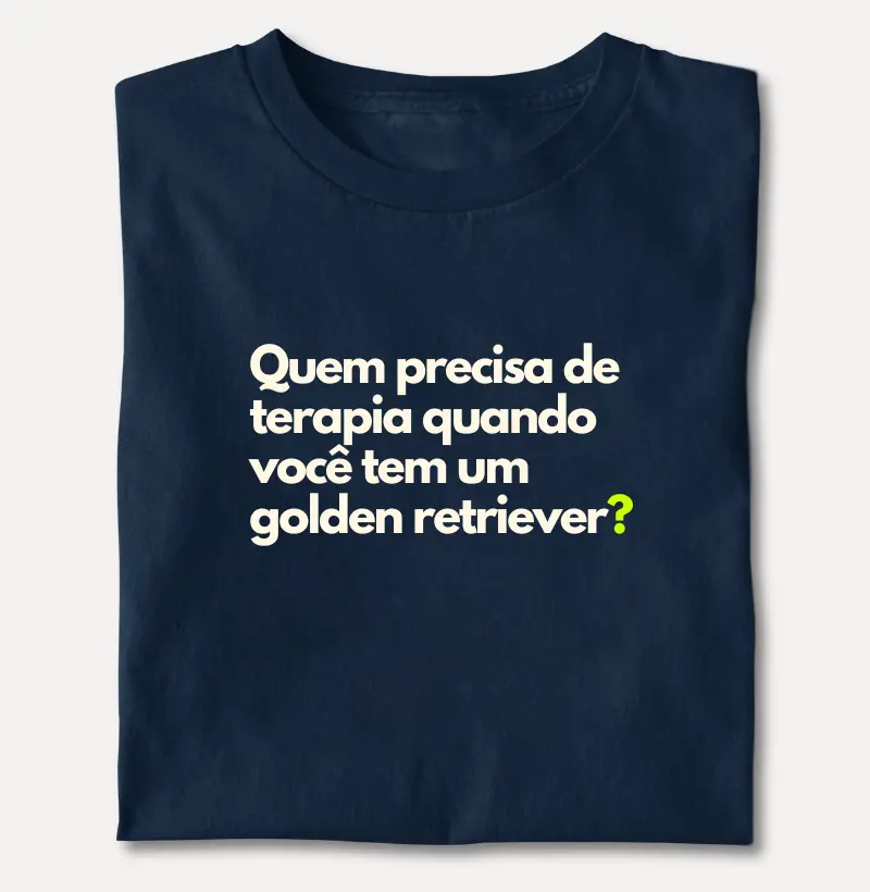 Quem Precisa de Terapia Quando se Tem um Golden Retriever?