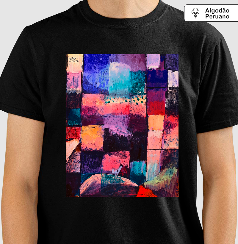 Camiseta Paul Klee Motif from Hammamet Algodão Peruano