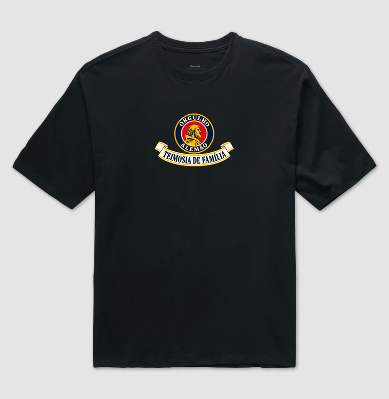  Orgulho Alemão  - Camiseta Oversized