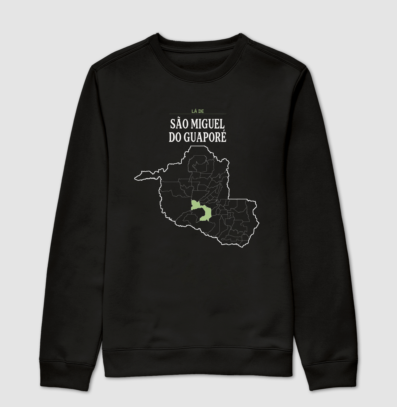 São Miguel do Guaporé | Território RO - Suéter Moletom
