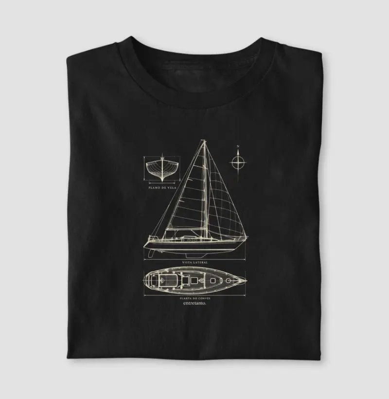 Camiseta Plano de Navegação