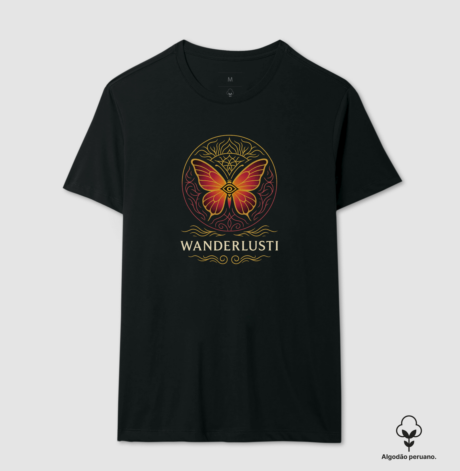 Camiseta Algodão Peruano O Elemento Base