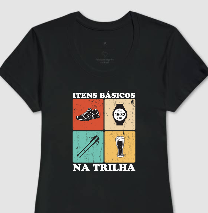 Camiseta ITENS BÁSICOS - Feminina