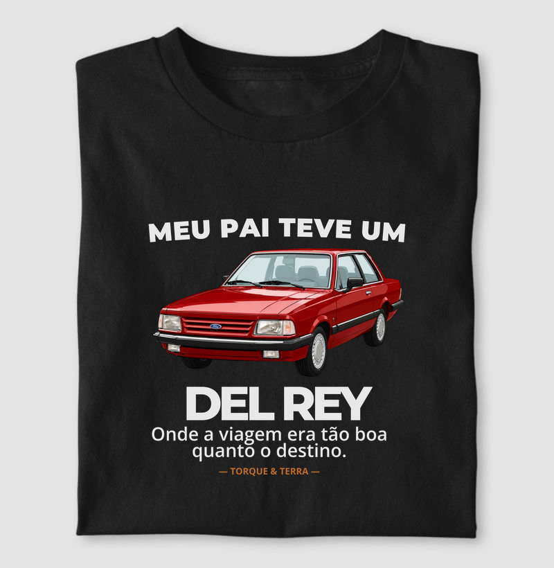 Meu pai teve uma - DEY REY - vinho - Camiseta